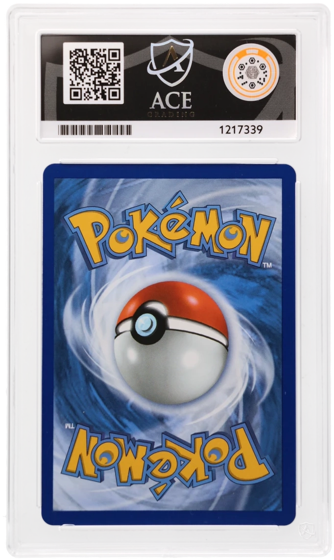 2026 Black Star Promo Chikorita #046 — Ace GEM MINT 10 — back