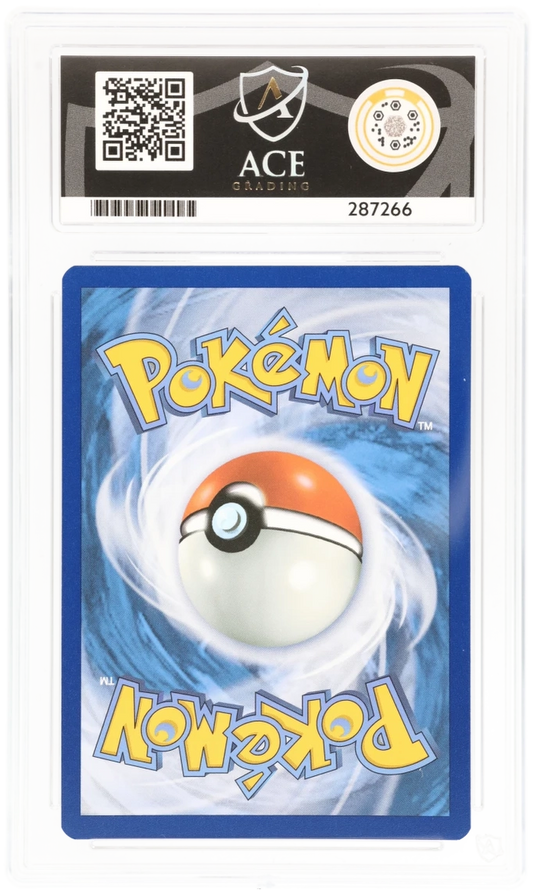 2024 Shrouded Fable Pecharunt ex #095/064 Hyper Rare — Ace GEM MINT 10 — back