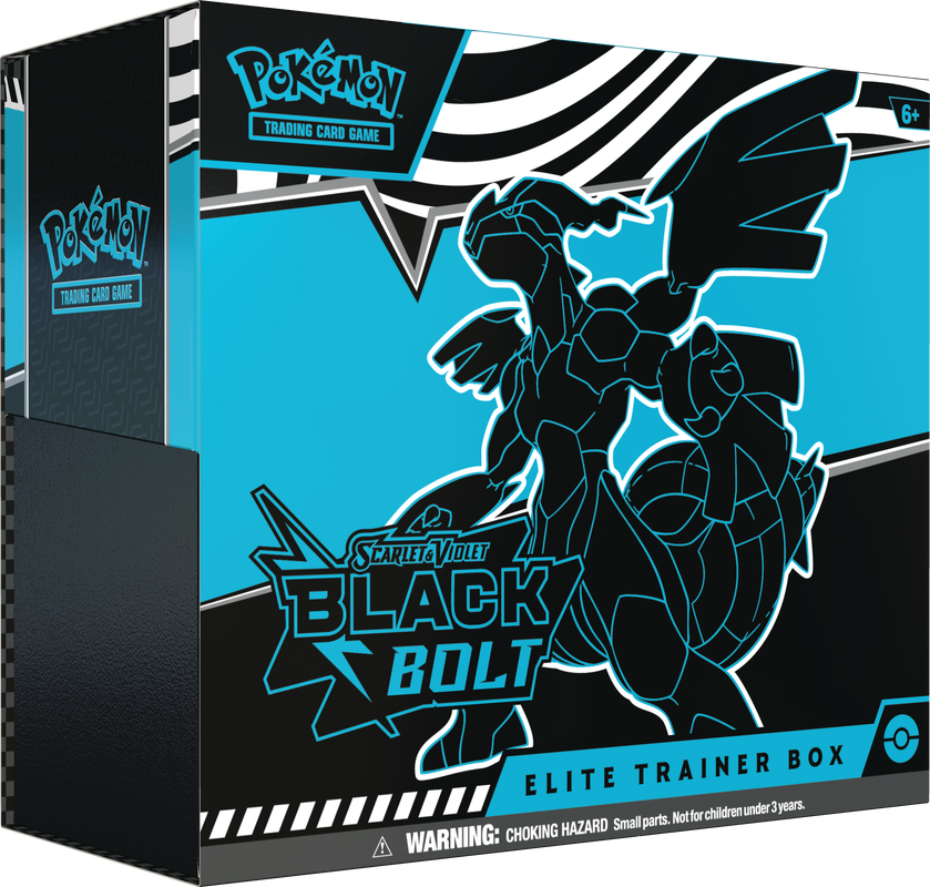 Pokémon Scarlet & Violet Black Bolt Elite Trainer Box