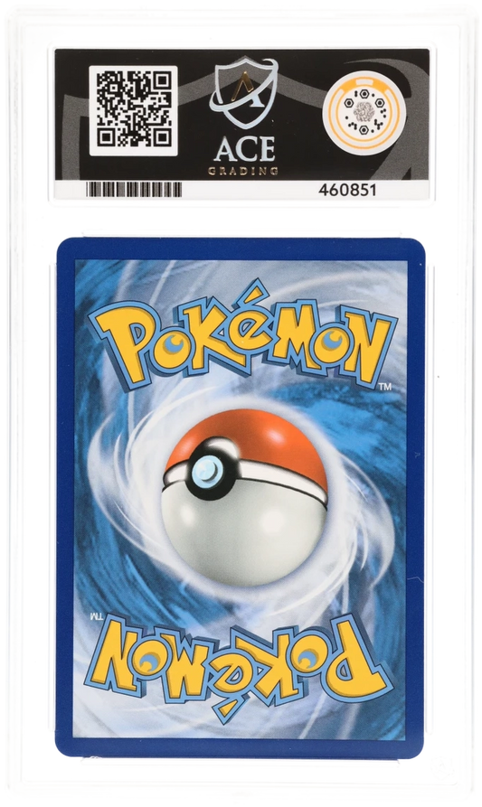 2019 Guardians Rising Metagross GX #157a/145 Secret Rare Additional Information Ultra Ball Collection — Ace GEM MINT 10 — back