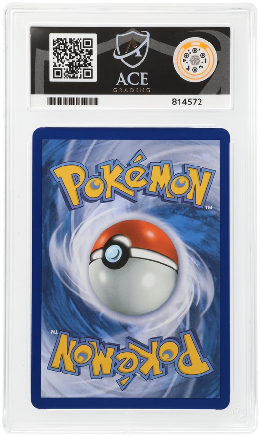2025 Mega Evolution Clawitzer #141/132 Illustration Rare — Ace GEM MINT 10 — back