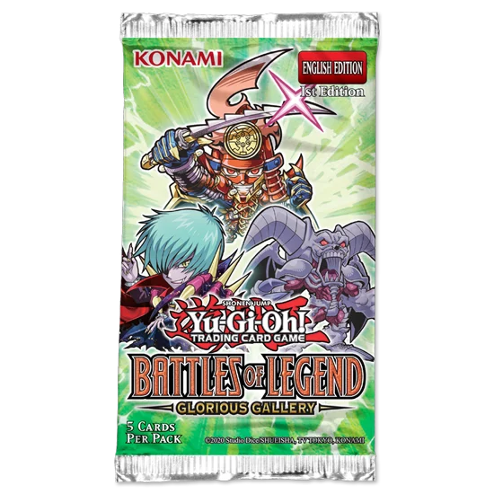 Yu-Gi-Oh! Battles of Legend Glorious Gallery Booster Pack