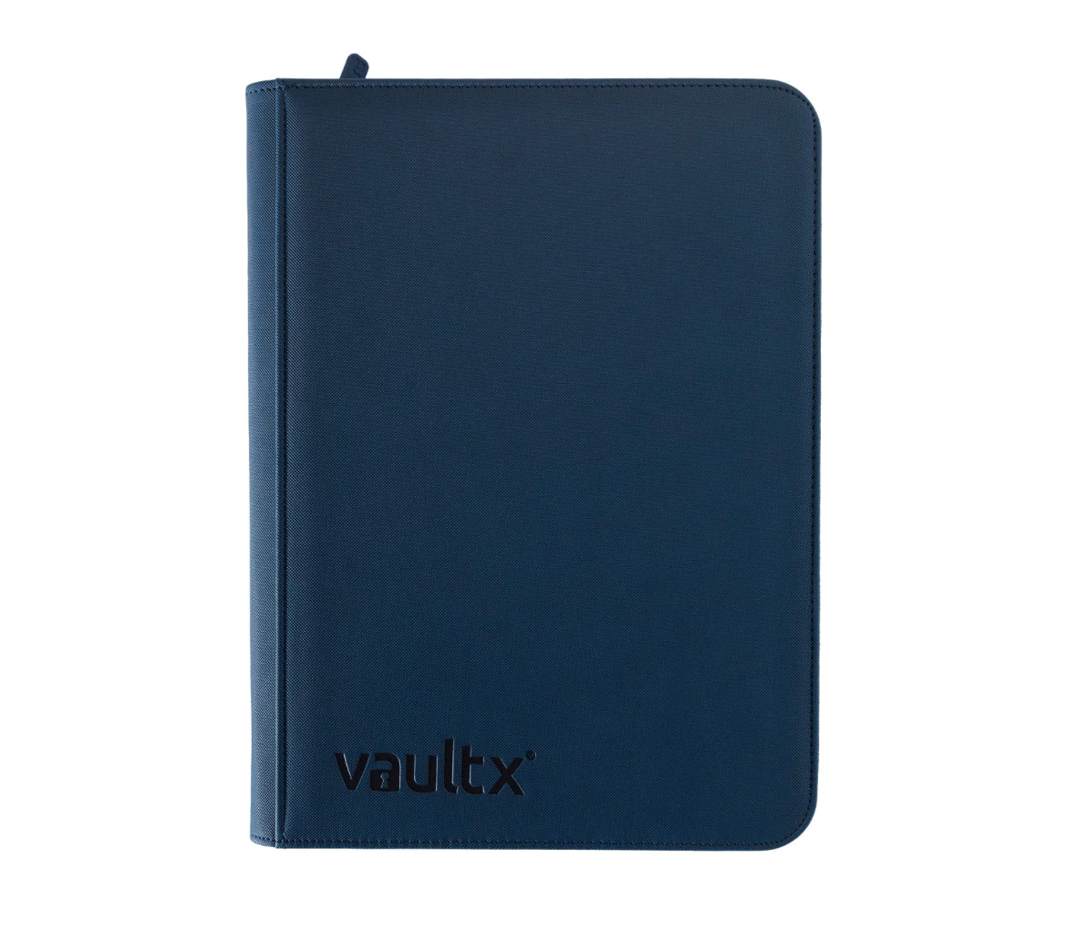 ZIP BINDER BLUE 12-POCKET