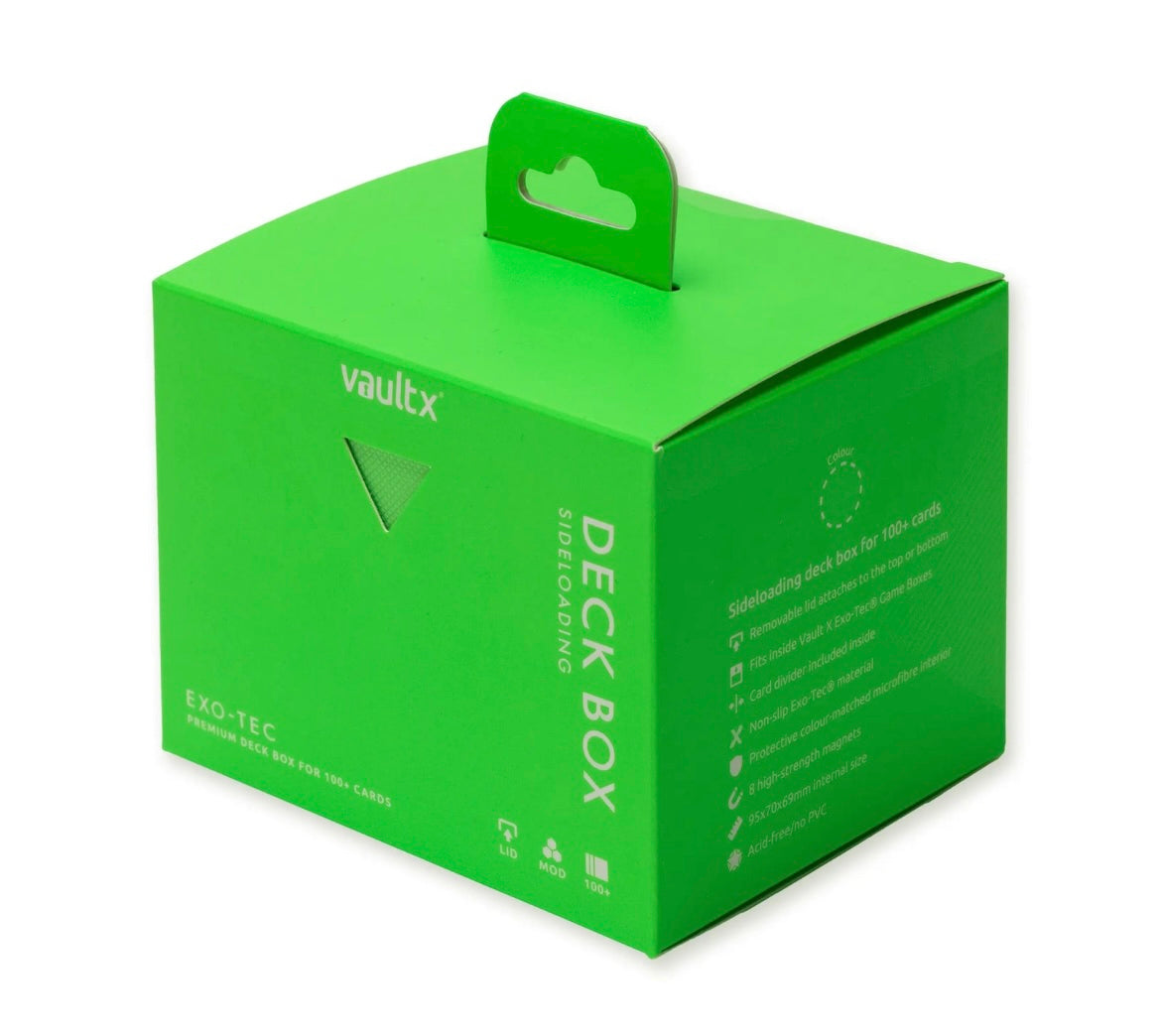 SIDELOADING DECK BOX 100+ NEON GREEN