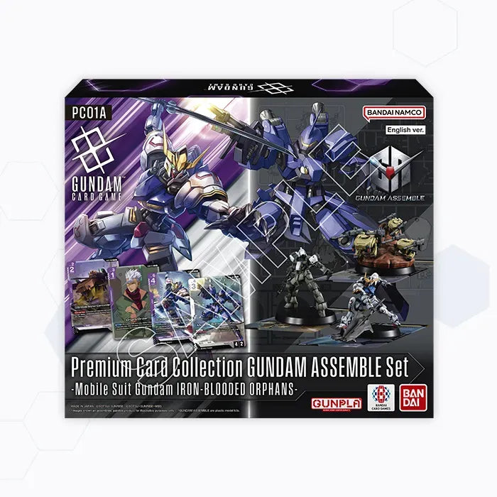 Gundam Card Game - Premium Card Collection ASSEMBLE set - iron blooded orphans - PC01A