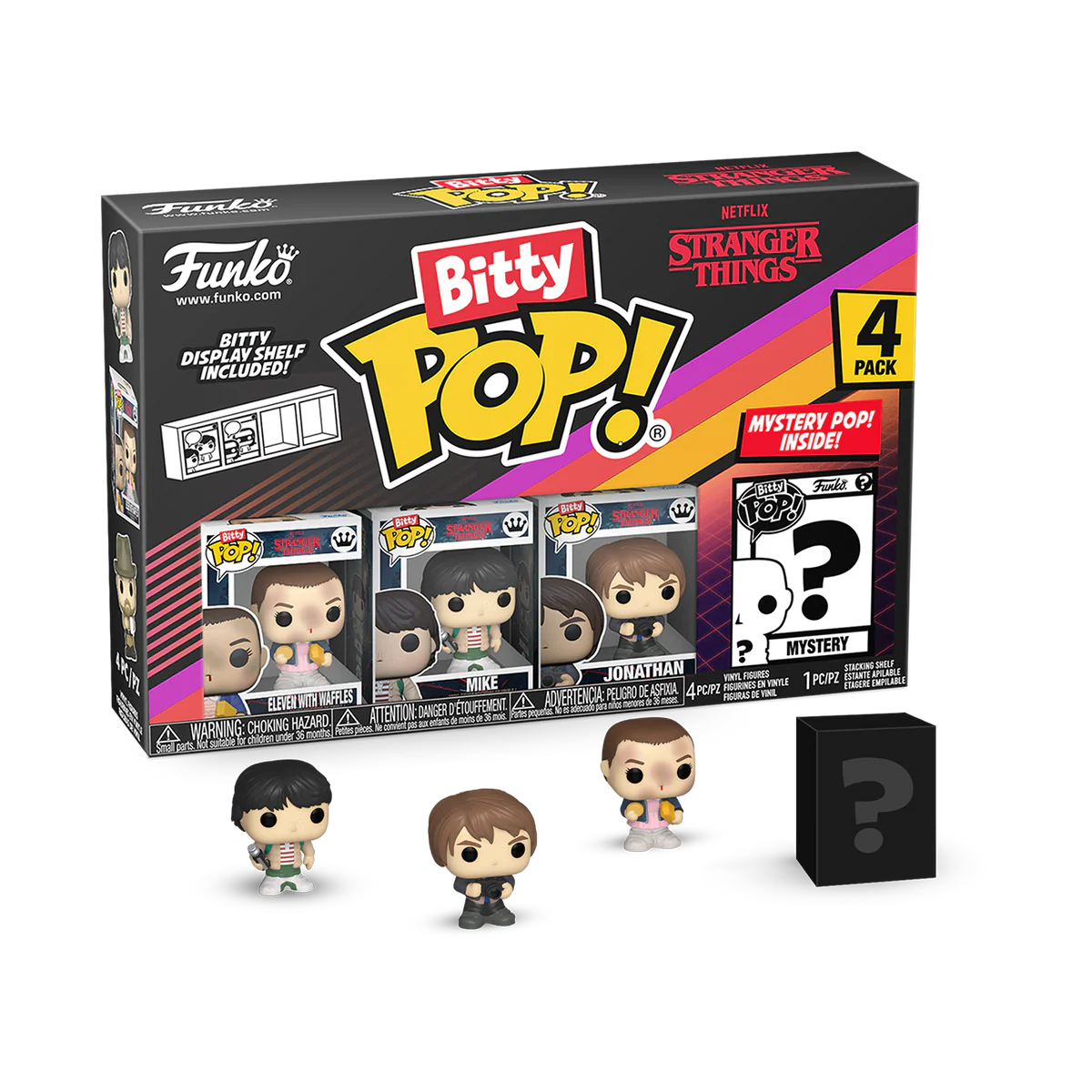 BITTY POP! STRANGER THINGS 4-PACK SERIES 3