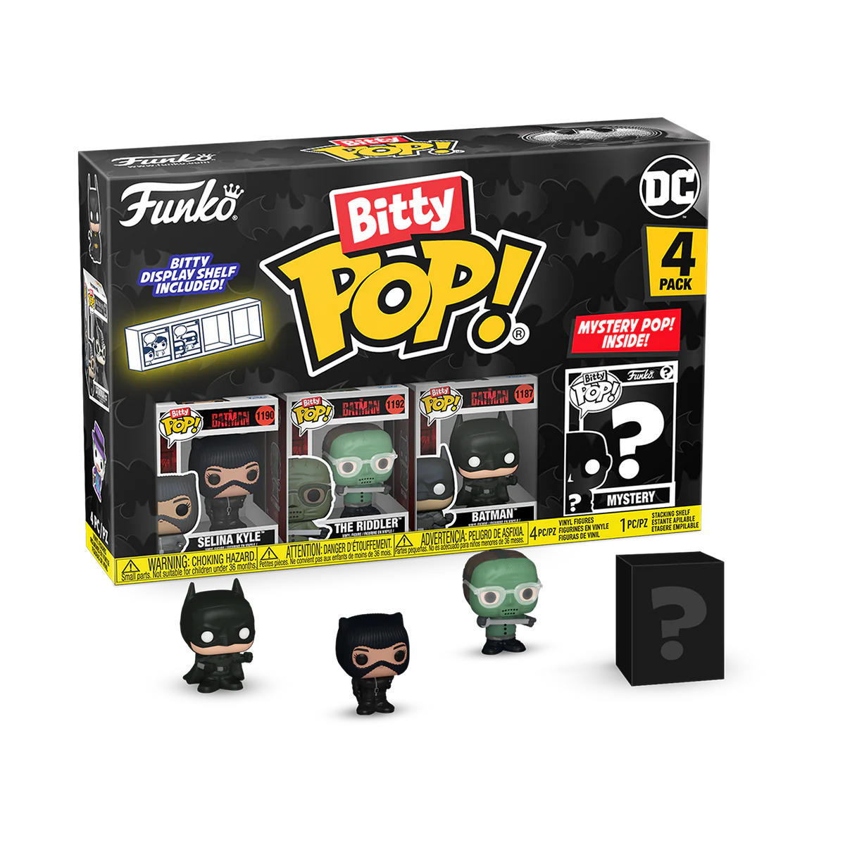 BITTY POP! BATMAN 4-PACK SERIES 2