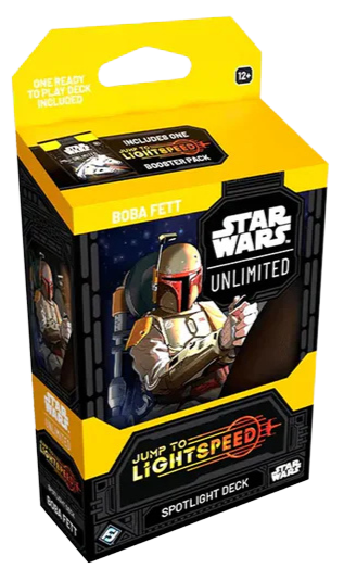 Star Wars Unlimited: Jump to Lightspeed Spotlight Deck Boba Fett