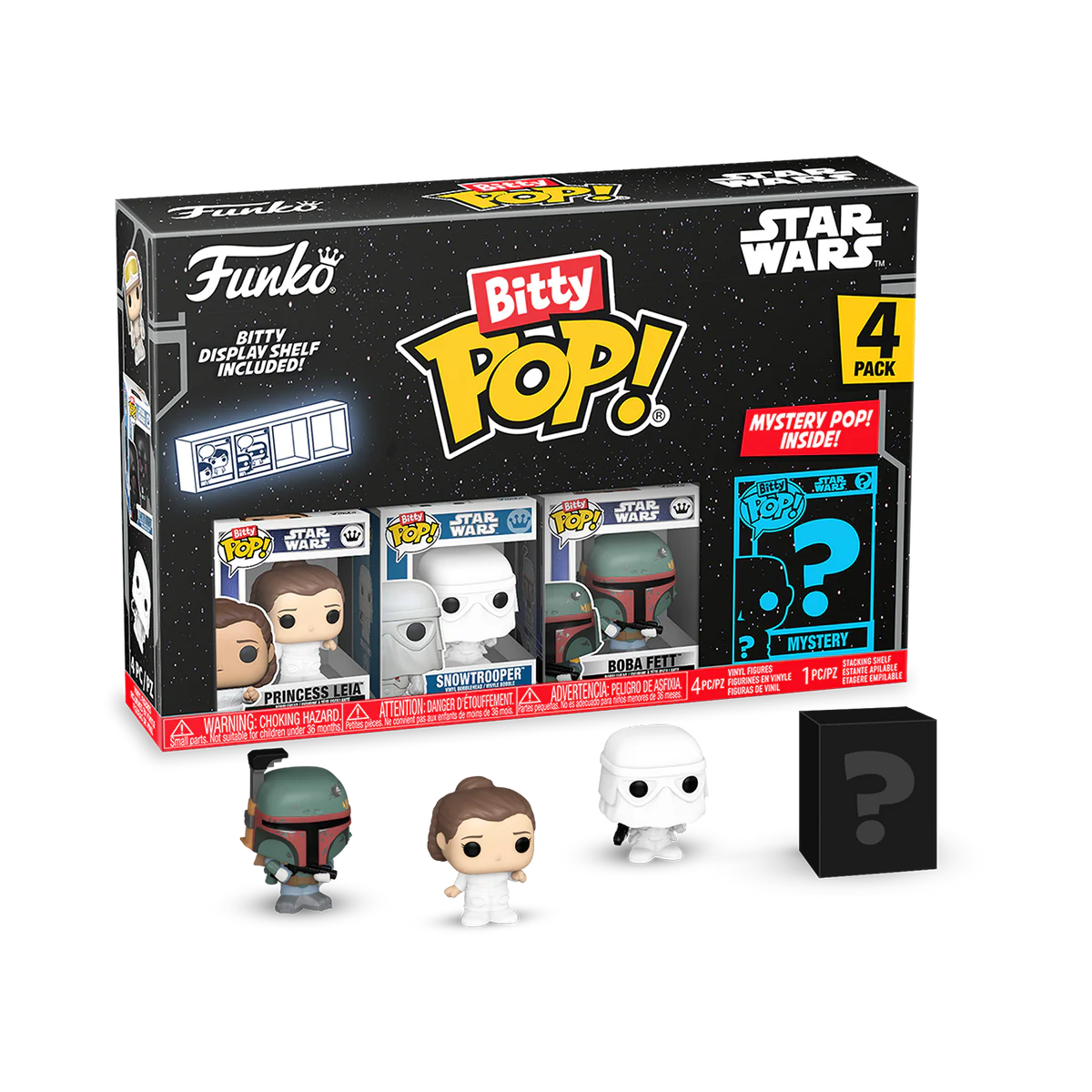 BITTY POP! STAR WARS 4-PACK SERIES 2