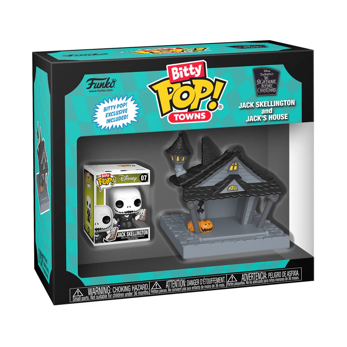 BITTY POP! TOWN JACK SKELLINGTON AND JACK'S HOUSE