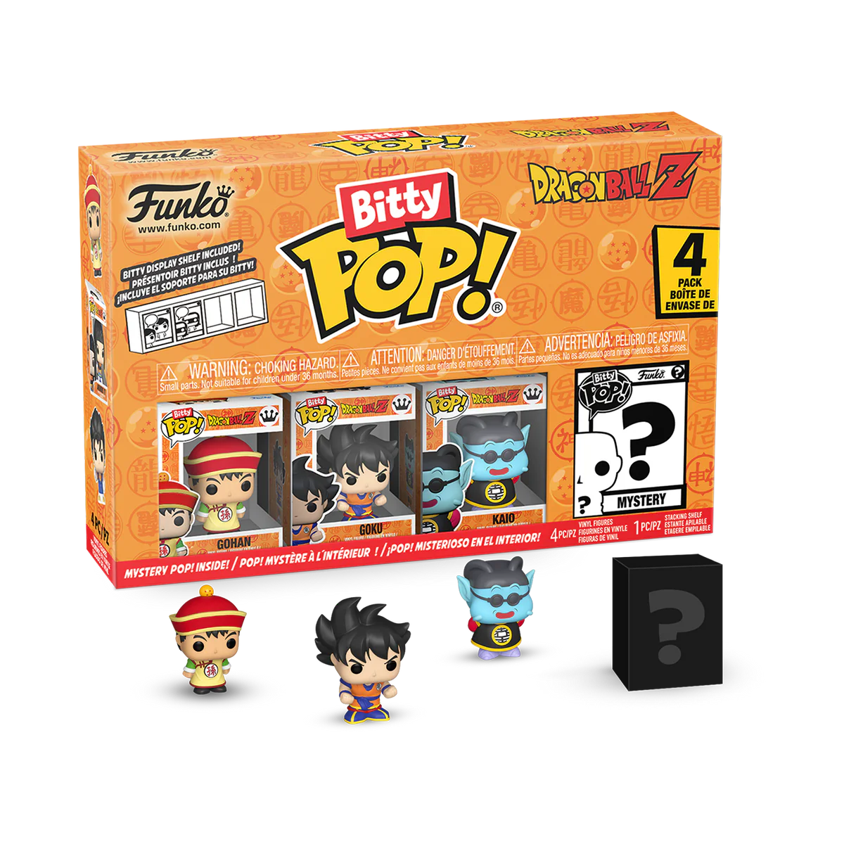 BITTY POP! DRAGON BALL Z 4-PACK SERIES 1