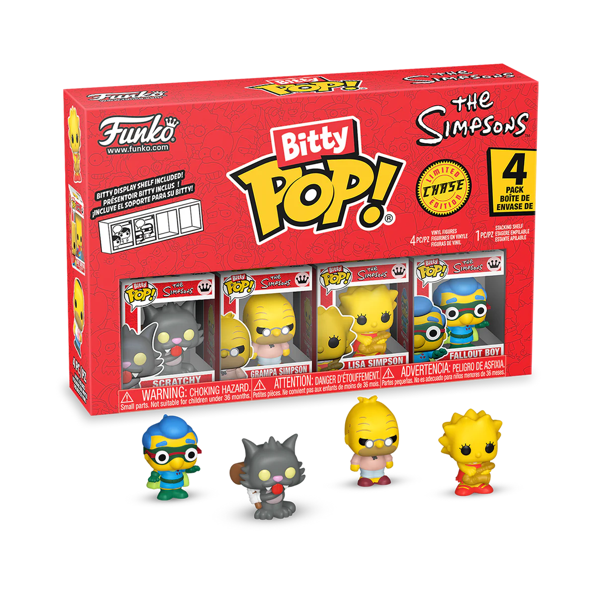 BITTY POP! THE SIMPSONS 4-PACK SERIES 4