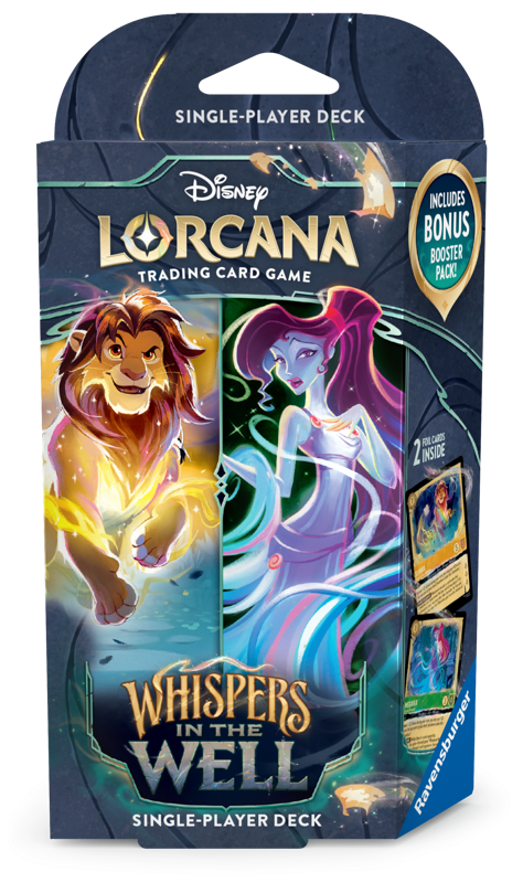 Disney Lorcana Whispers in the Well Starter Deck - Simba & Meg