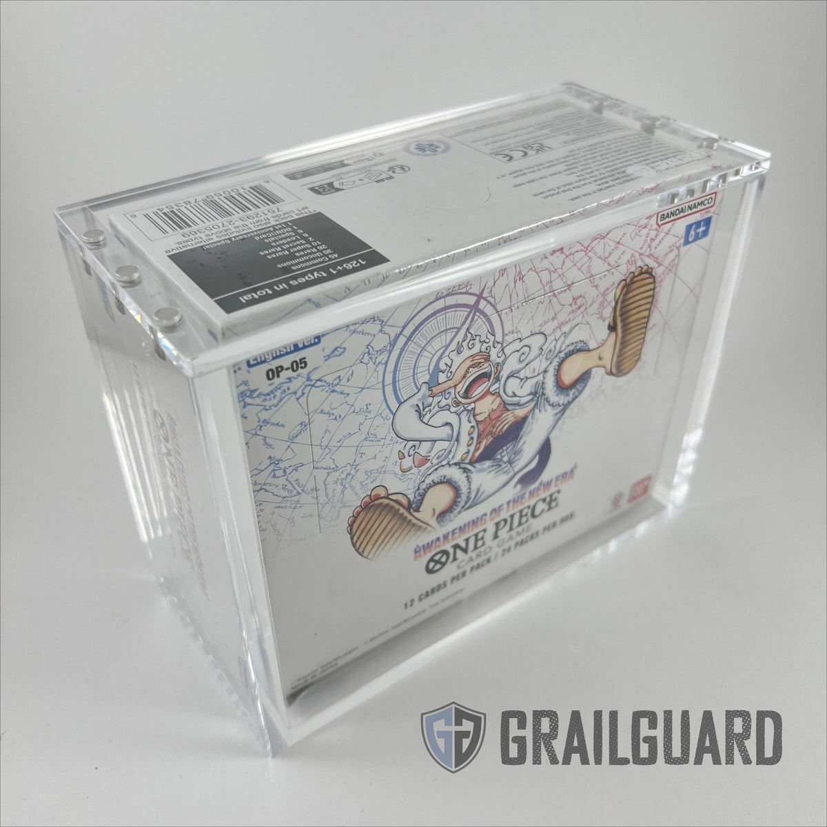 One Piece English Booster Box Acrylic Display Protector Case OP04-OP17 + EB01/02