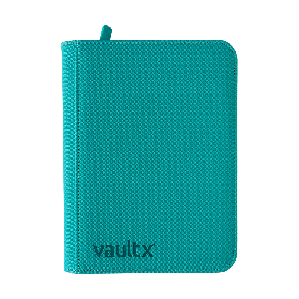 ZIP BINDER TEAL 4-POCKET