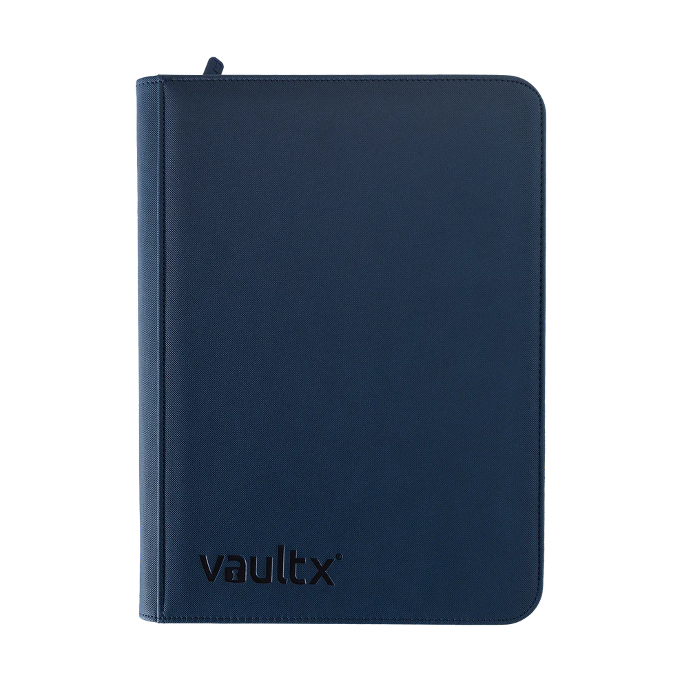 ZIP BINDER BLUE 9-POCKET