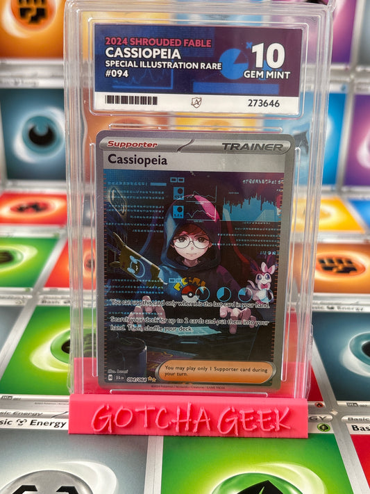 2024 Shrouded Fable - Cassiopeia - Special Illustration Rare - 094 - ACE 10 GEM MINT