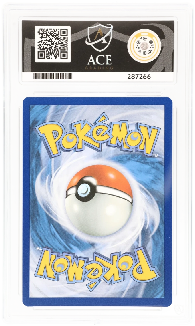 2024 Shrouded Fable Pecharunt ex #095/064 Hyper Rare — Ace GEM MINT 10 — back