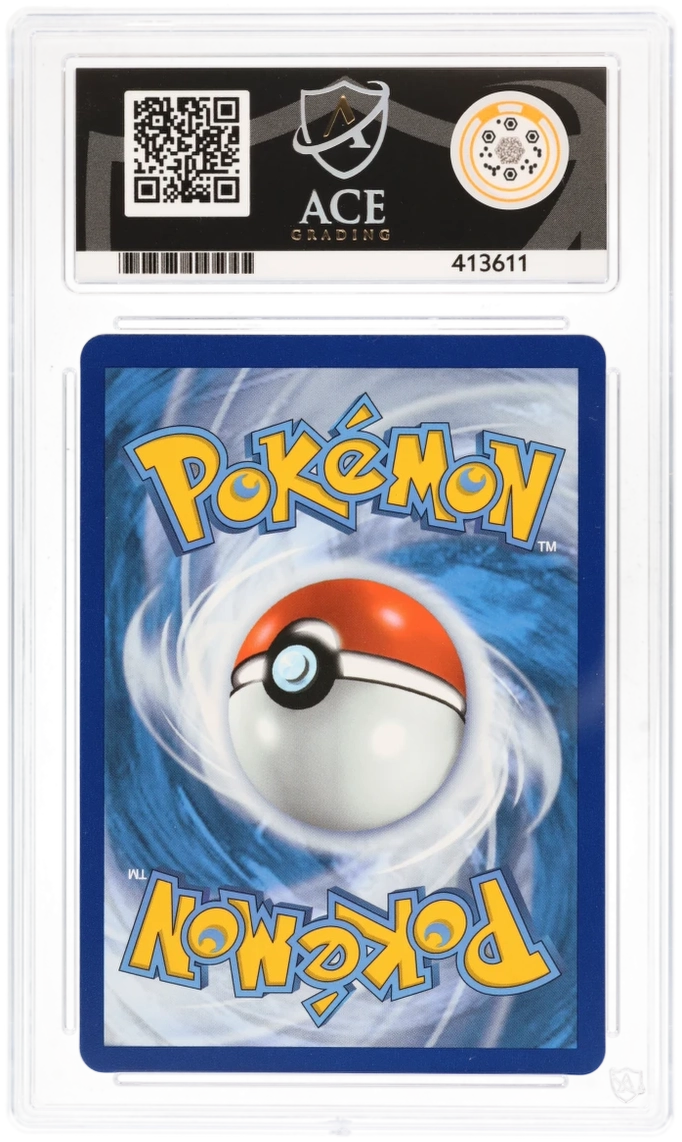 2021 Fusion Strike Mew VMAX #268/264 Secret Rare — Ace GEM MINT 10 — back