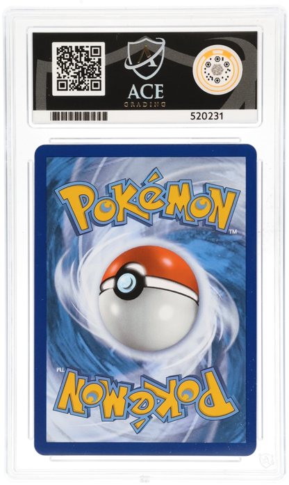 2021 Evolving Skies Glaceon VMAX #041/203 Holo — Ace GEM MINT 10 — back