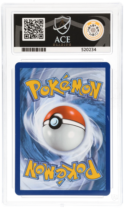 2021 Evolving Skies Leafeon VMAX #008/203 Holo — Ace GEM MINT 10 — back