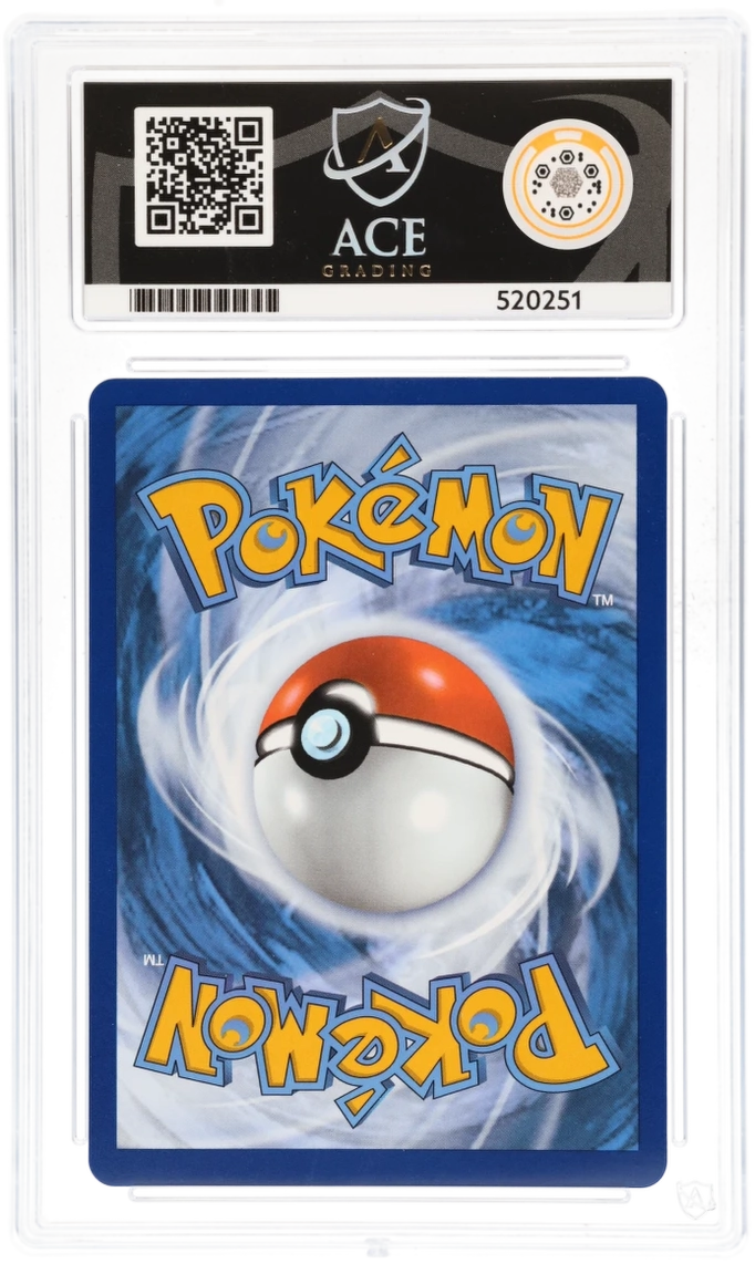 2023 Black Star Promo Lucario VSTAR #SWSH291 — Ace GEM MINT 10 — back