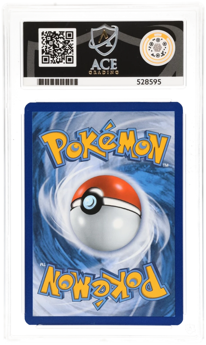 2021 Black Star Promo Flareon VMAX #SWSH180 — Ace GEM MINT 10 — back