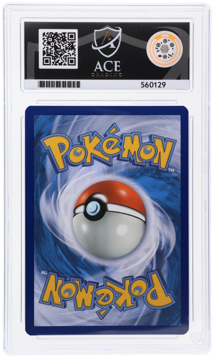 2024 Shrouded Fable Pecharunt ex #093/064 Special Illustration Rare — Ace GEM MINT 10 — back