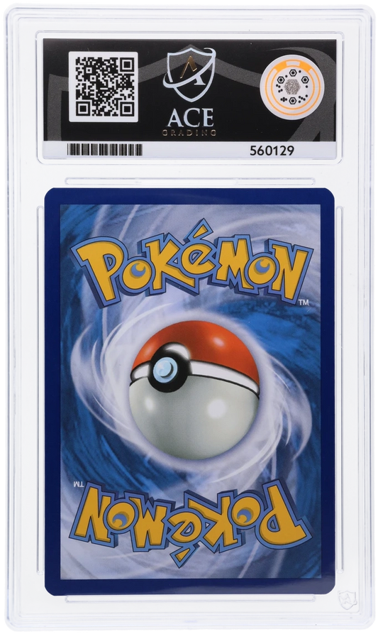 2024 Shrouded Fable Pecharunt ex #093/064 Special Illustration Rare — Ace GEM MINT 10 — back