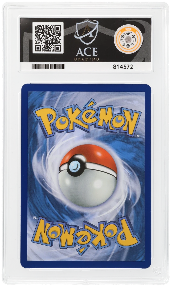 2025 Mega Evolution Clawitzer #141/132 Illustration Rare — Ace GEM MINT 10 — back