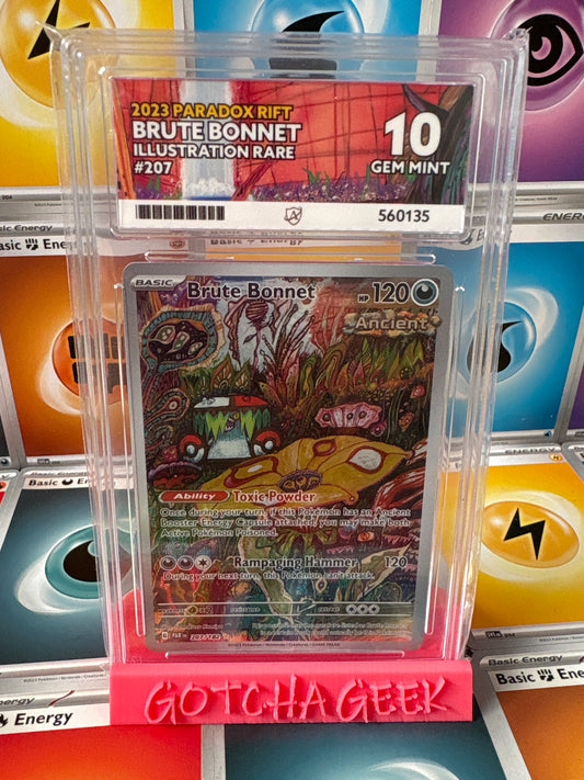 2023 Paradox Rift - Brute Bonnet - Illustration Rare - 207 - ACE 10 GEM MINT