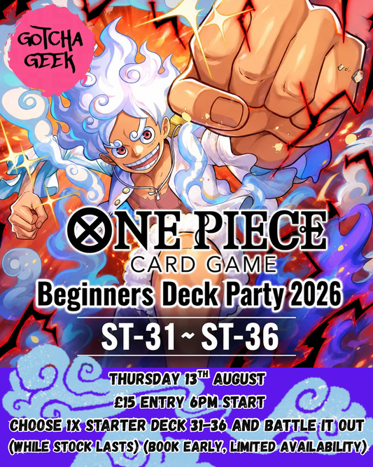 One Piece Starter deck party st31-st36
