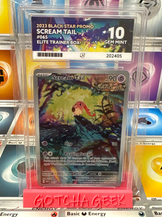 2023 Black Star Promo - Scream Tail - Elite Trainer Box - 065 - ACE 10 GEM MINT