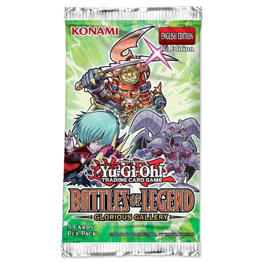 Yu-Gi-Oh! Battles of Legend Glorious Gallery Booster Pack
