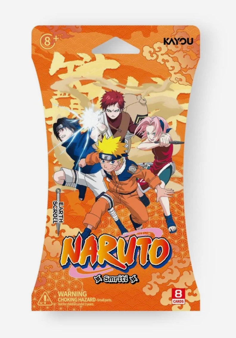 NARUTO-Smriti Collectible Cards-Earth Scroll Blister