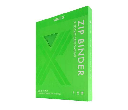 ZIP BINDER NEON GREEN
9-POCKET