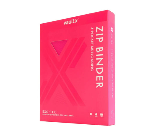 ZIP BINDER NEON PINK
4-POCKET