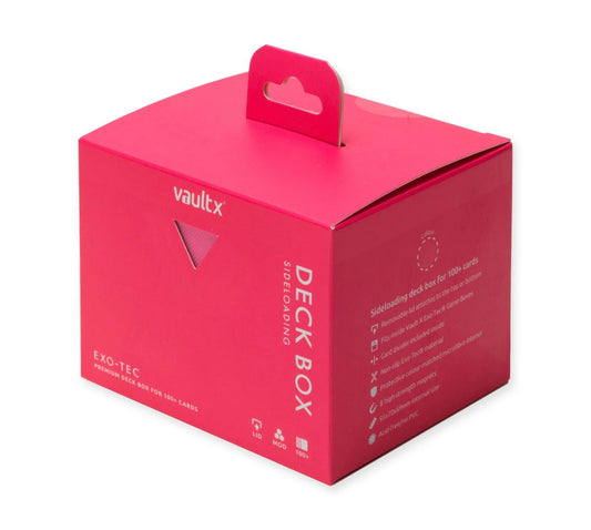 SIDELOADING DECK BOX 100+ NEON PINK