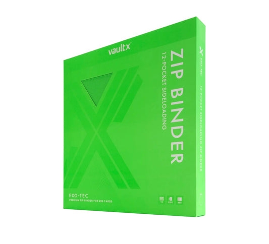 ZIP BINDER NEON GREEN
12-POCKET