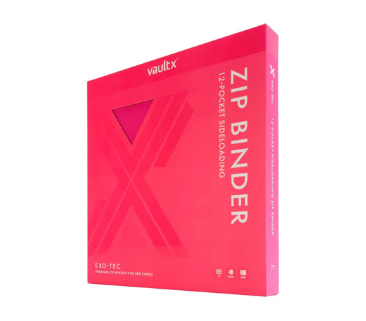 ZIP BINDER NEON PINK
12-POCKET