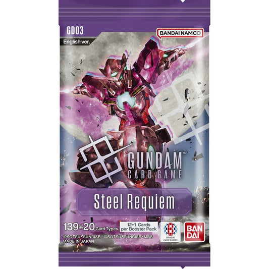 Gundam GD03 Steel Requiem Booster pack