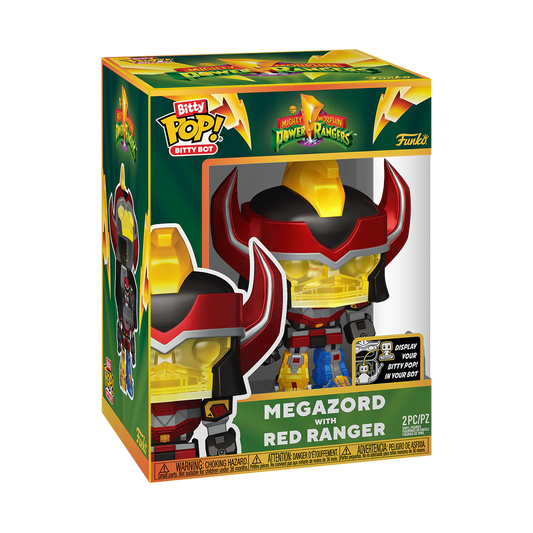 BITTY BOT MEGAZORD WITH RED RANGER - POWER RANGERS