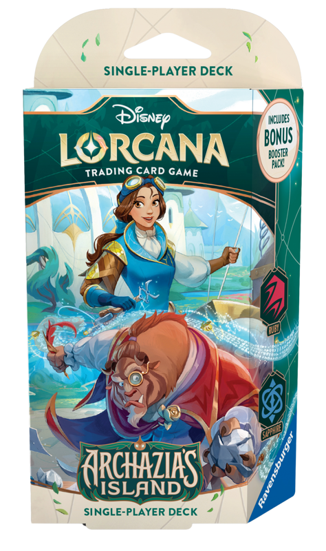 Disney Lorcana Archazia's Island Starter Set - Belle & Beast
