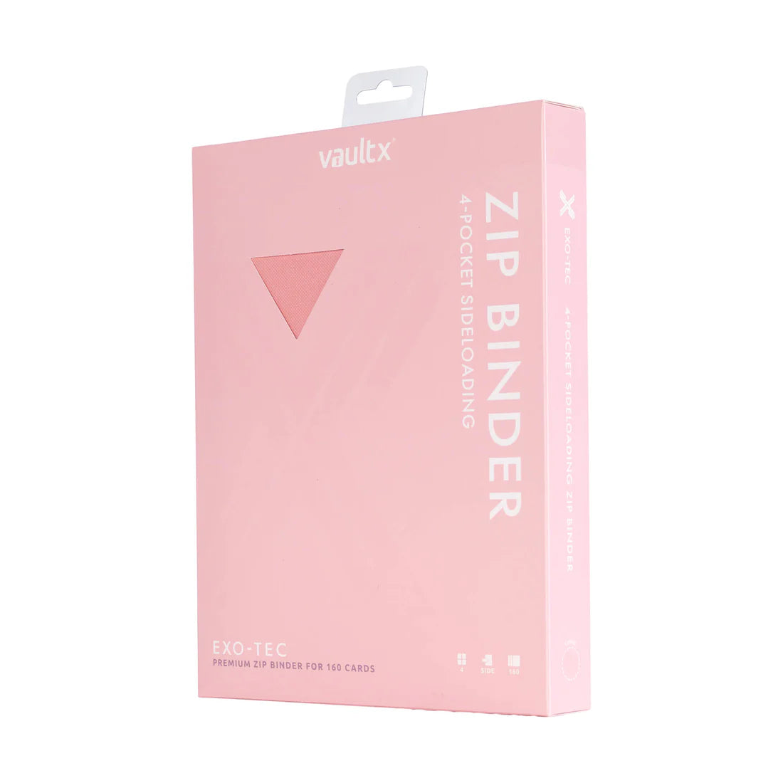 ZIP BINDER JUST PINK 4-POCKET