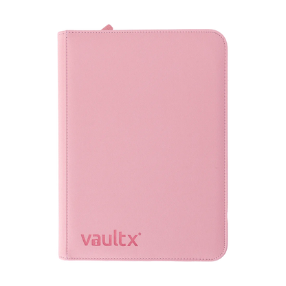 ZIP BINDER JUST PINK 9-POCKET