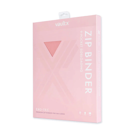 ZIP BINDER JUST PINK 9-POCKET