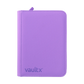ZIP BINDER JUST PURPLE 4-POCKET