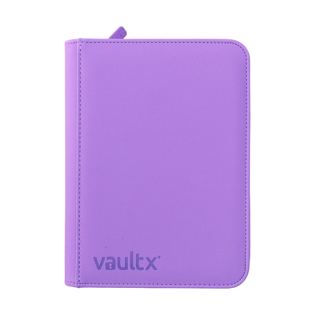 ZIP BINDER JUST PURPLE 4-POCKET