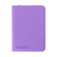 ZIP BINDER JUST PURPLE 9-POCKET