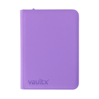 ZIP BINDER JUST PURPLE 9-POCKET